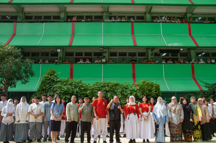 Acara Meriah di SMA Negeri 68 Jakarta